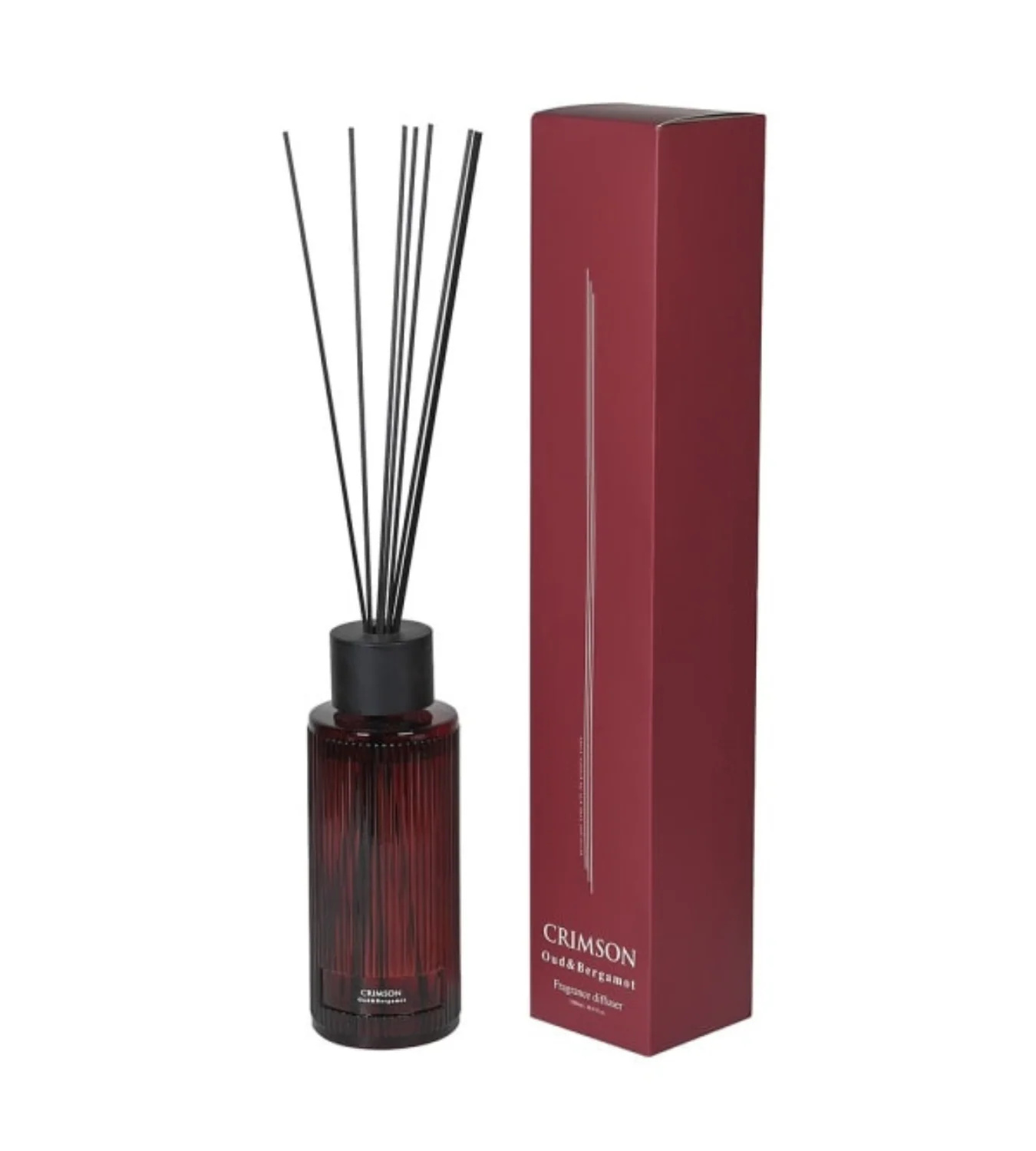 Large Crimson Oud and Bergamot Reed Diffuser - Image 5