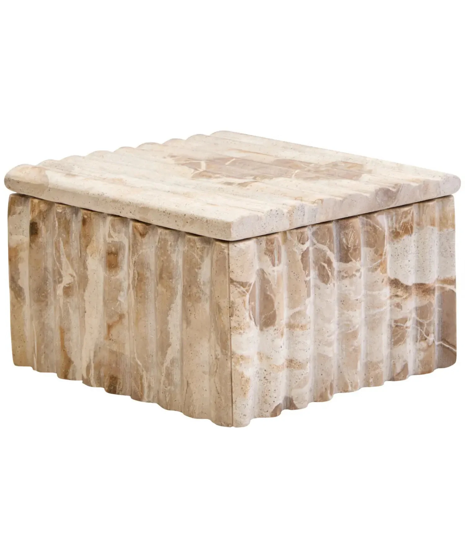 Orla Square Chocolate Marble Box - Image 5