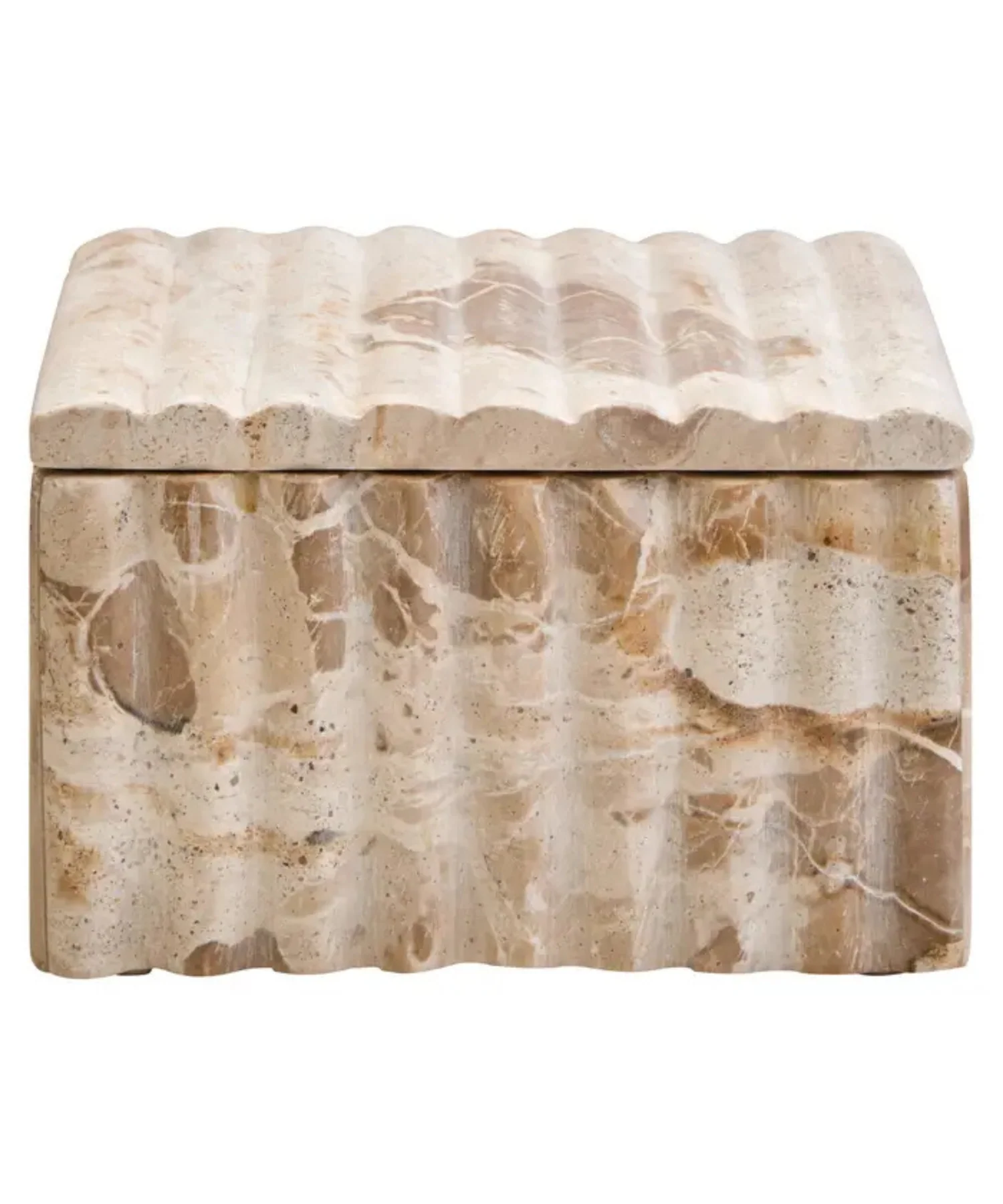 Orla Square Chocolate Marble Box - Image 7