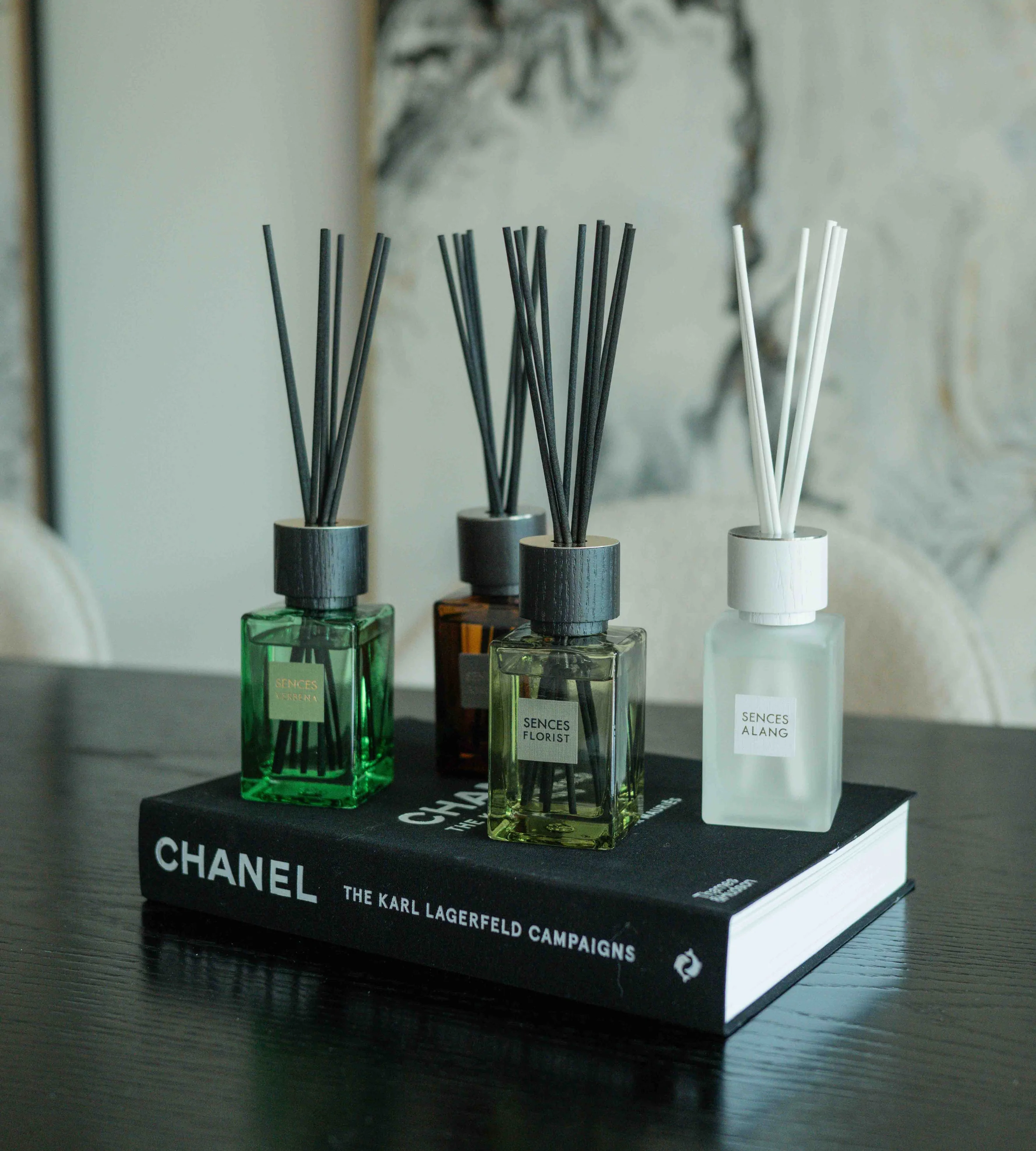 Sences White Mini Alang Reed Diffuser 120ml - Image 3
