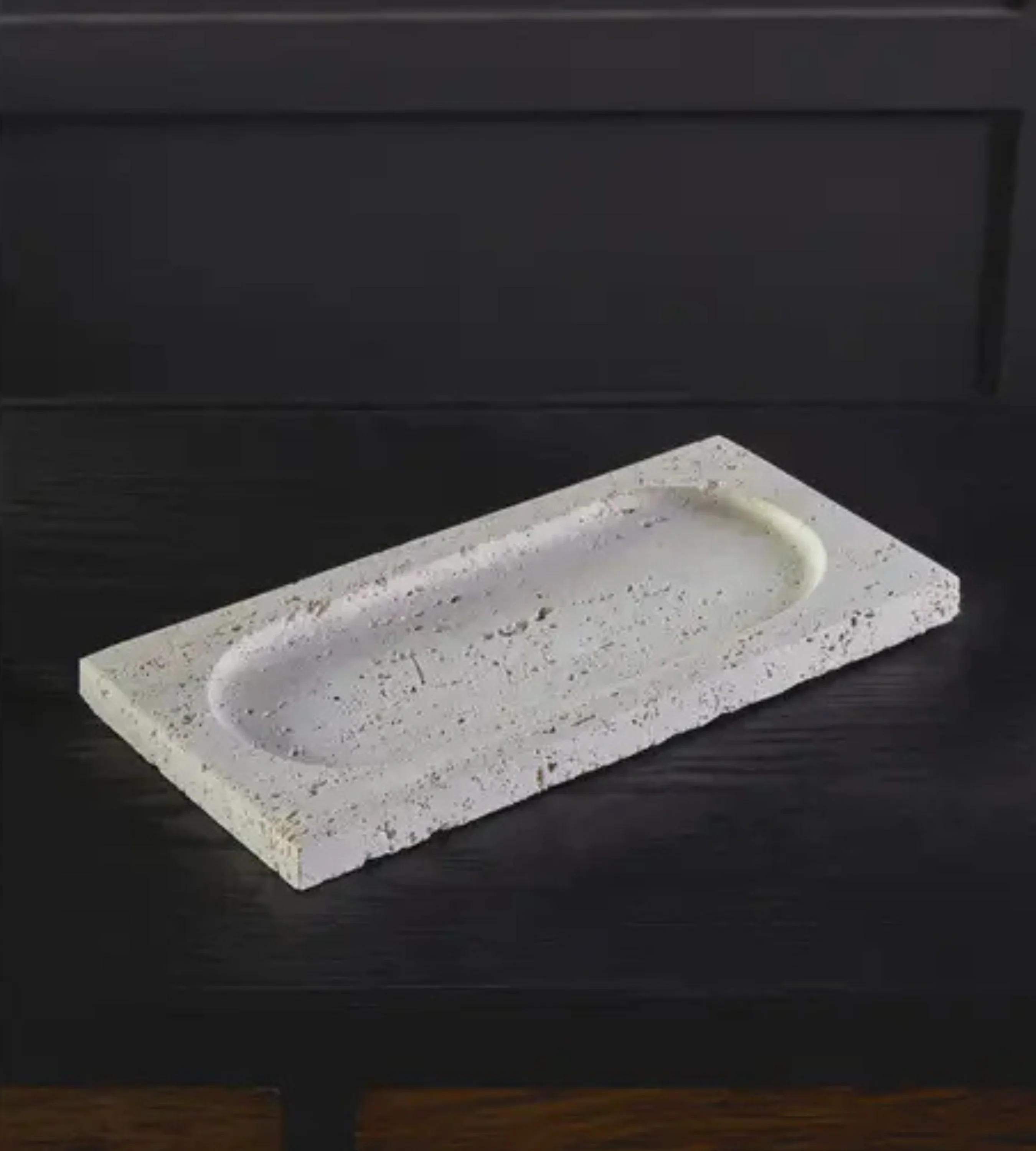 Travertine Rectangular Decorative Tray - Image 7